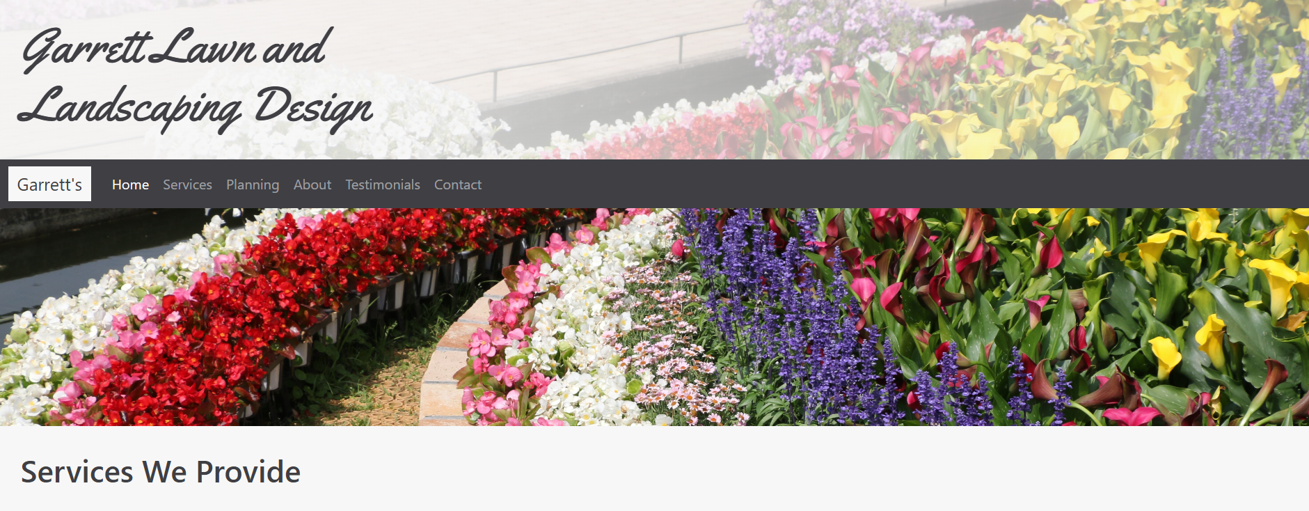 Garrett Landscaping Image