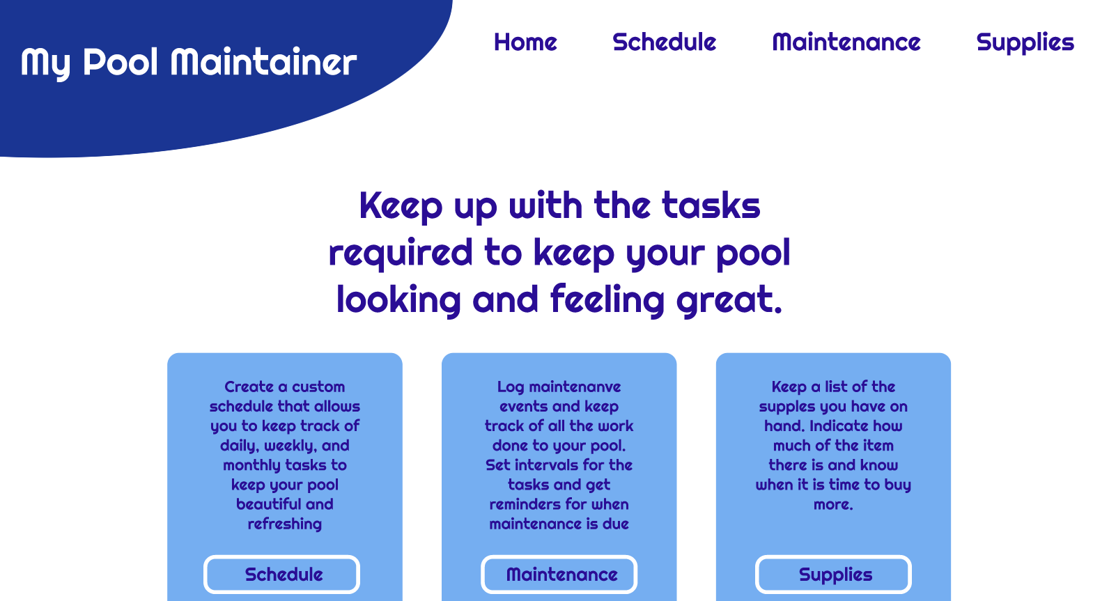 Pool Maintainer Image